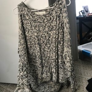 Off the shoulder sweater